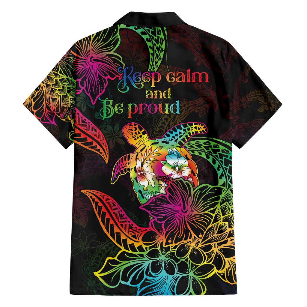 Hawaii Pride Family Matching Off Shoulder Maxi Dress and Hawaiian Shirt Aloha Is Aloha