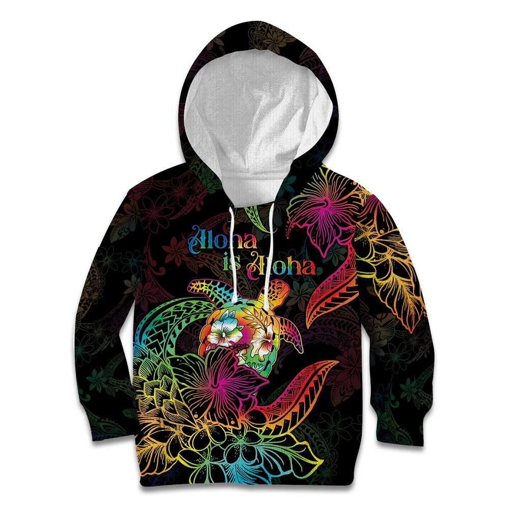 Hawaii Pride Kid Hoodie Aloha Is Aloha
