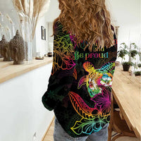 Hawaii Pride Women Casual Shirt Aloha Is Aloha