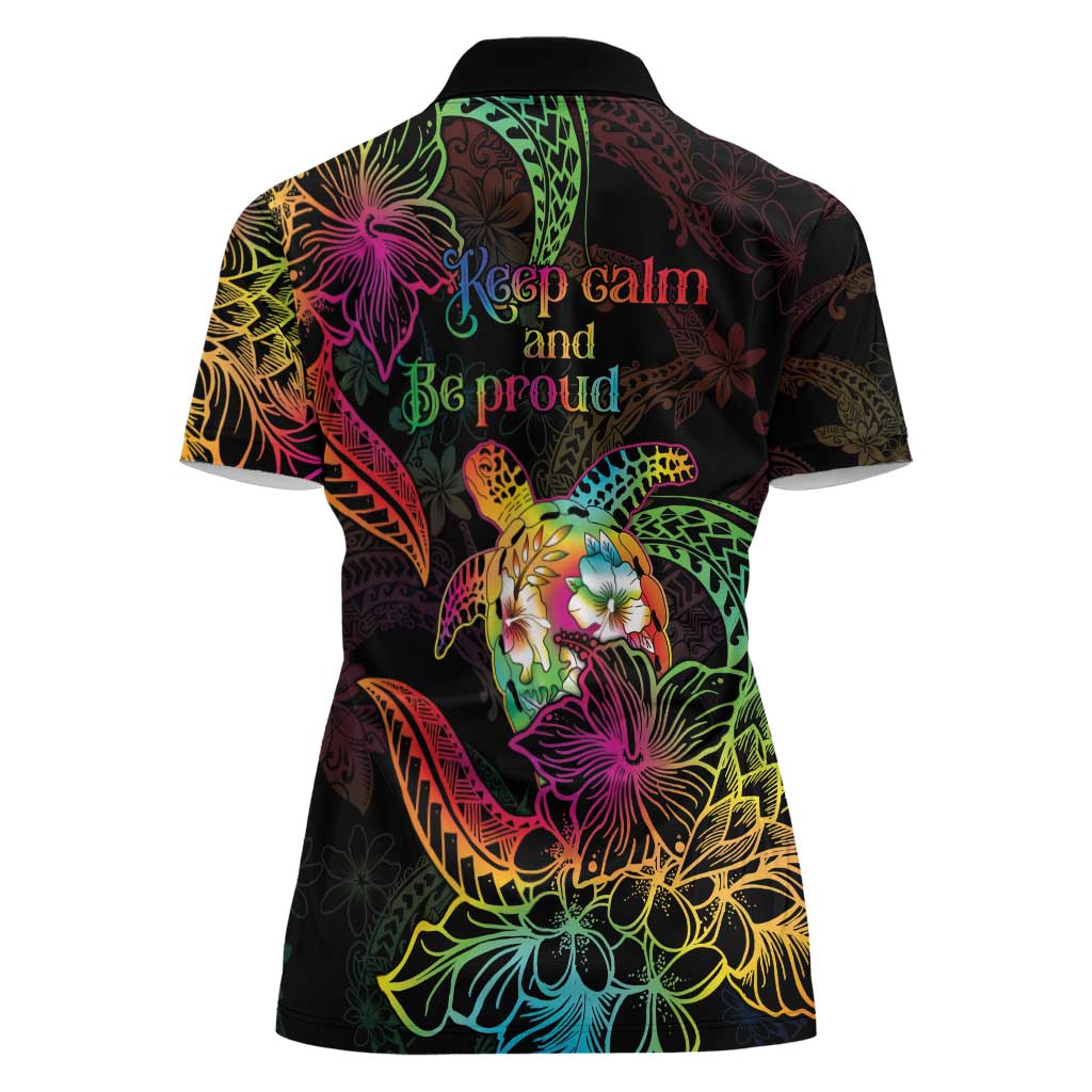 Hawaii Pride Women Polo Shirt Aloha Is Aloha