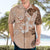 Hawaii Tapa Pattern With Brown Hibiscus Hawaiian Shirt