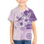 Hawaii Tapa Pattern With Violet Hibiscus Hawaiian Shirt