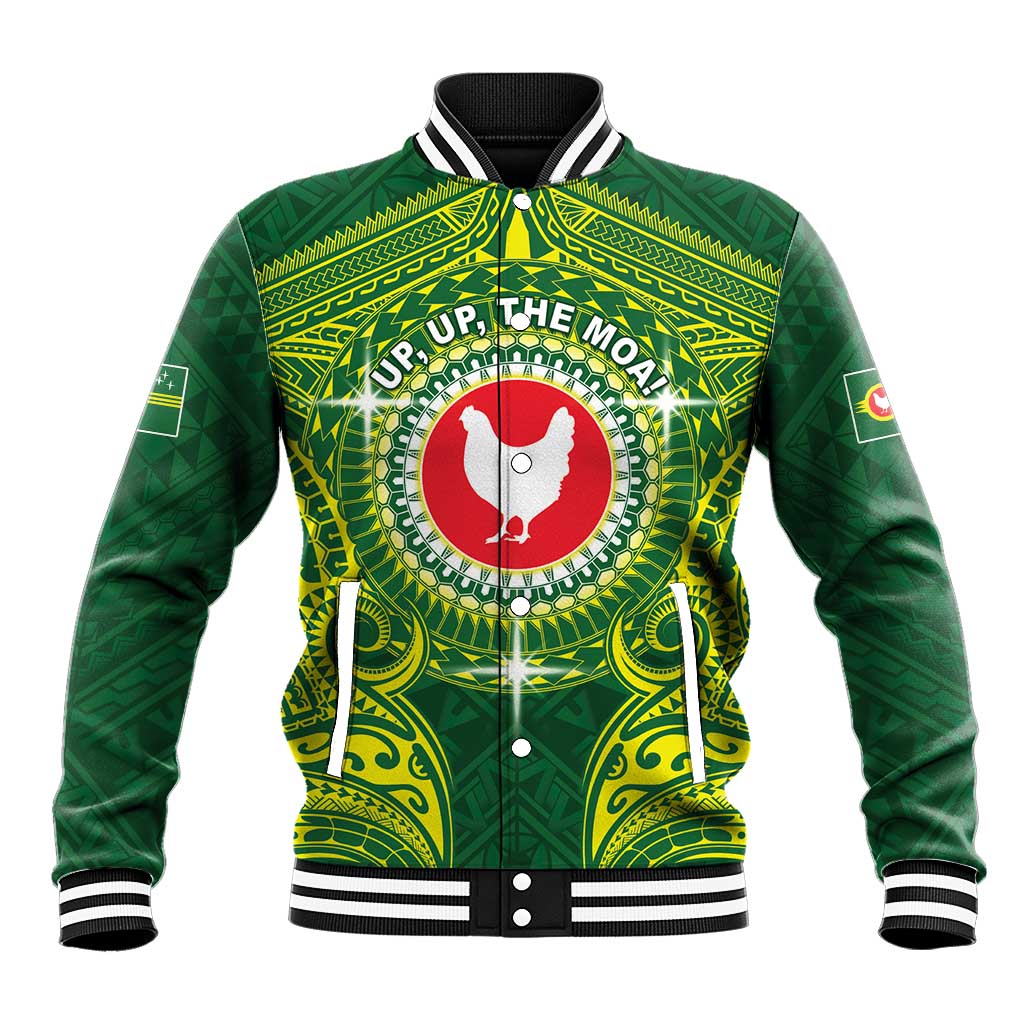Personalized American Samoa Manua Cession Day Baseball Jacket Up Up The Moa