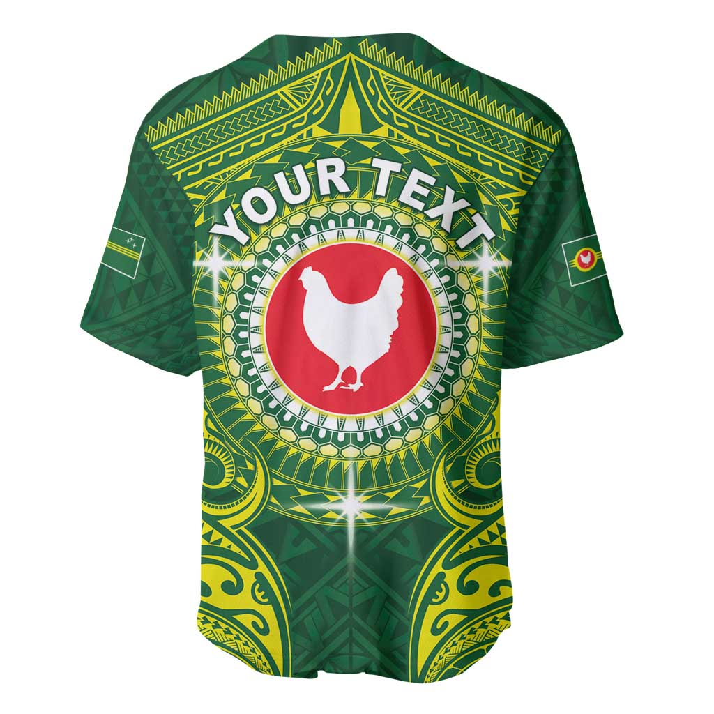 Personalized American Samoa Manua Cession Day Baseball Jersey Up Up The Moa