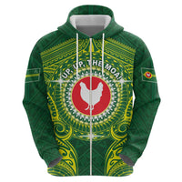 Personalized American Samoa Manua Cession Day Hoodie Up Up The Moa