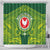 American Samoa Manua Cession Day Shower Curtain Up Up The Moa