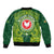Personalized American Samoa Manua Cession Day Sleeve Zip Bomber Jacket Up Up The Moa