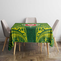 American Samoa Manua Cession Day Tablecloth Up Up The Moa