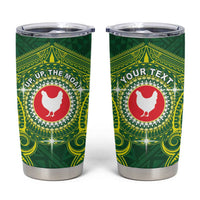 Personalized American Samoa Manua Cession Day Tumbler Cup Up Up The Moa
