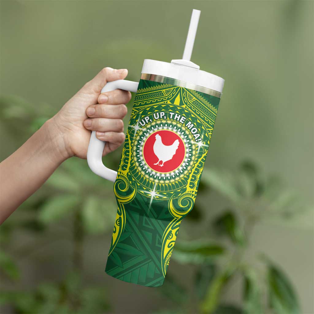 Personalized American Samoa Manua Cession Day Tumbler With Handle Up Up The Moa