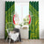 American Samoa Manua Cession Day Window Curtain Up Up The Moa