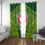 American Samoa Manua Cession Day Window Curtain Up Up The Moa