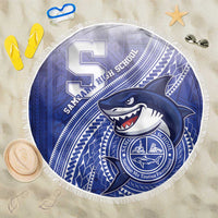 Samoana High School Beach Blanket Polynesian Tribal Shark
