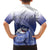 Personalized Samoana High School Family Matching Off Shoulder Maxi Dress and Hawaiian Shirt Polynesian Tribal Shark
