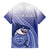 Personalized Samoana High School Family Matching Off Shoulder Maxi Dress and Hawaiian Shirt Polynesian Tribal Shark