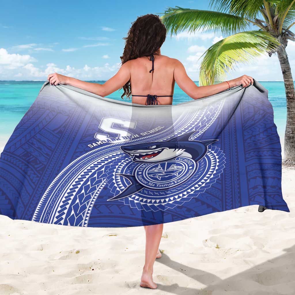 Samoana High School Sarong Polynesian Tribal Shark
