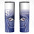 Personalized Samoana High School Skinny Tumbler Polynesian Tribal Shark
