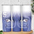 Personalized Samoana High School Skinny Tumbler Polynesian Tribal Shark