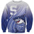 Personalized Samoana High School Sweatshirt Polynesian Tribal Shark