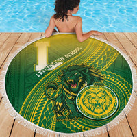 Leone High School Beach Blanket Leone Lion