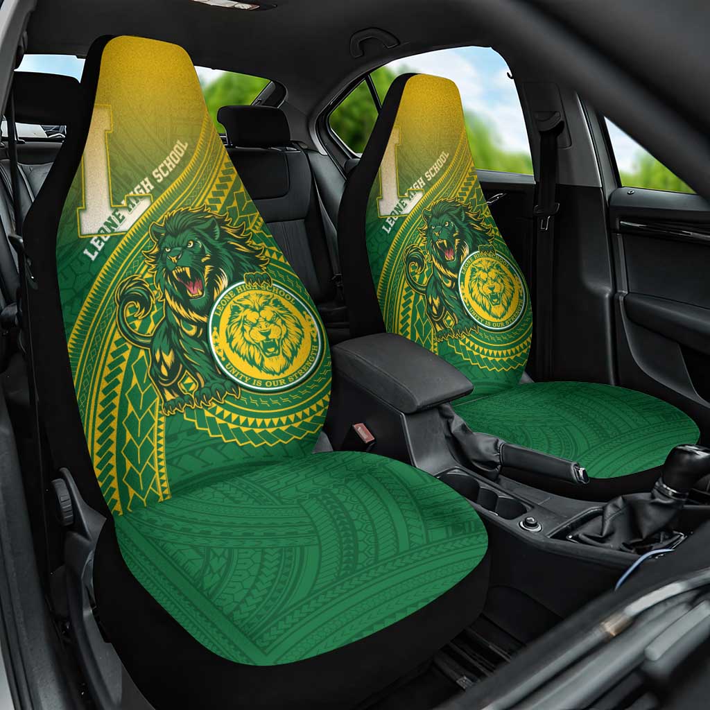 Leone High School Car Seat Cover Leone Lion