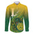 Personalized Leone High School Family Matching Long Sleeve Bodycon Dress and Hawaiian Shirt Leone Lion