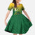 Personalized Leone High School Family Matching Off Shoulder Maxi Dress and Hawaiian Shirt Leone Lion