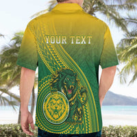 Personalized Leone High School Hawaiian Shirt Leone Lion