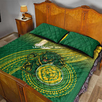 Leone High School Quilt Bed Set Leone Lion