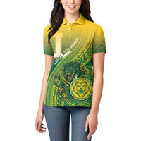 Personalized Leone High School Women Polo Shirt Leone Lion