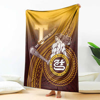 Tafuna High School Blanket Polynesian Warrior