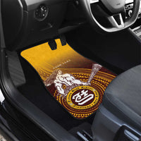 Tafuna High School Car Mats Polynesian Warrior