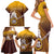 Personalized Tafuna High School Family Matching Short Sleeve Bodycon Dress and Hawaiian Shirt Polynesian Warrior