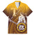 Personalized Tafuna High School Family Matching Tank Maxi Dress and Hawaiian Shirt Polynesian Warrior
