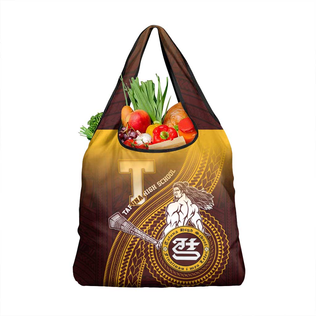 Tafuna High School Grocery Bag Polynesian Warrior