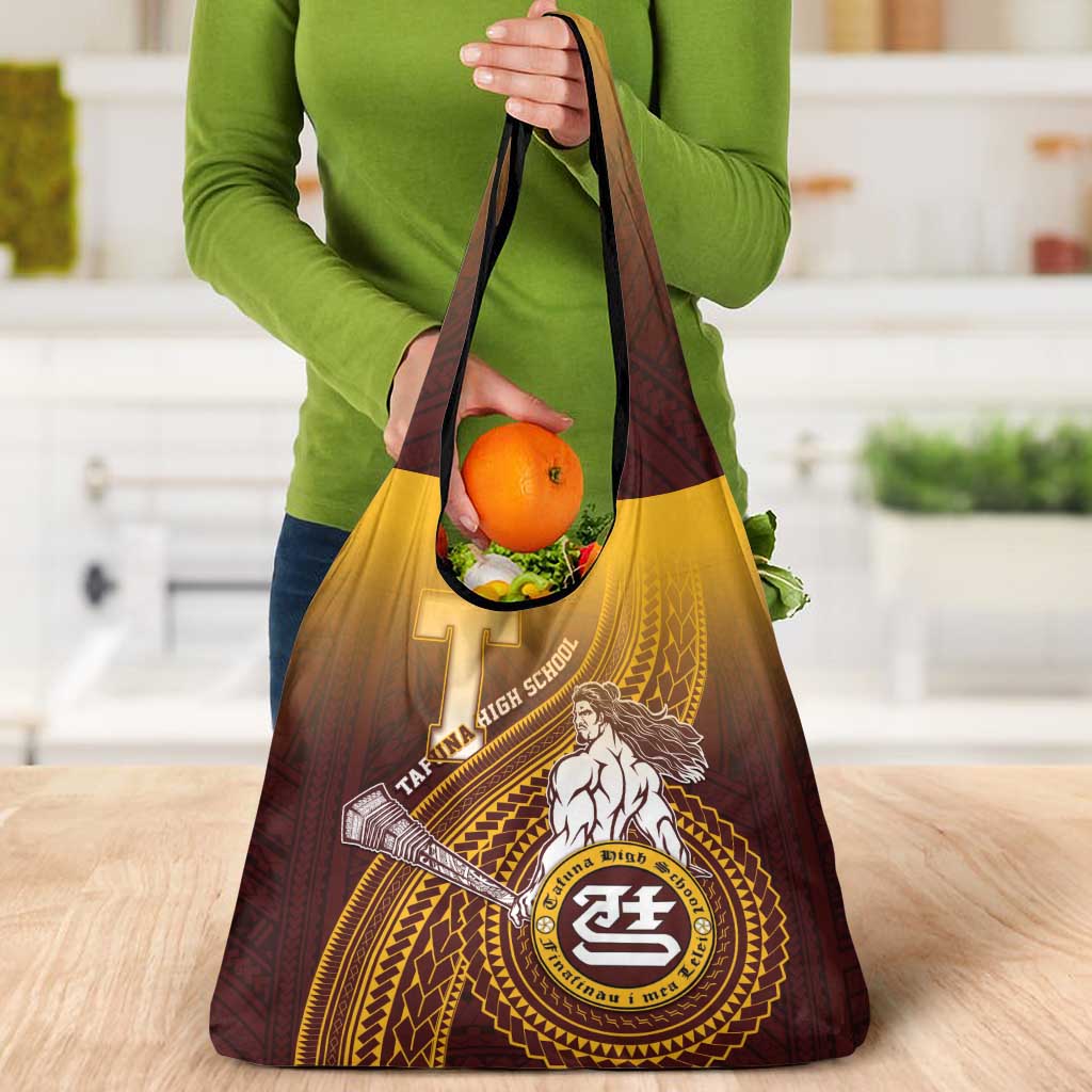 Tafuna High School Grocery Bag Polynesian Warrior