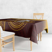 Tafuna High School Tablecloth Polynesian Warrior