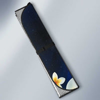 Hawaii Honu Auto Sun Shade Polynesian Curves Plumeria - Polynesian Pride