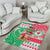 Hawaii Christmas Area Rug Santa Claus Surf Mele Kalikimaka LT05 - Polynesian Pride