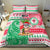 Hawaii Christmas Bedding Set Santa Claus Surf Mele Kalikimaka LT05 - Polynesian Pride