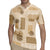 Vintage Lapita Rugby Jersey Iconic Double Face Pattern Beige