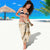 Vintage Lapita Sarong Iconic Double Face Pattern Beige