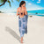 Vintage Lapita Sarong Iconic Double Face Pattern Blue