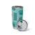 Vintage Lapita Tumbler Cup Iconic Double Face Pattern Turquoise