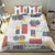 Vintage Lapita Bedding Set Iconic Double Face Pattern
