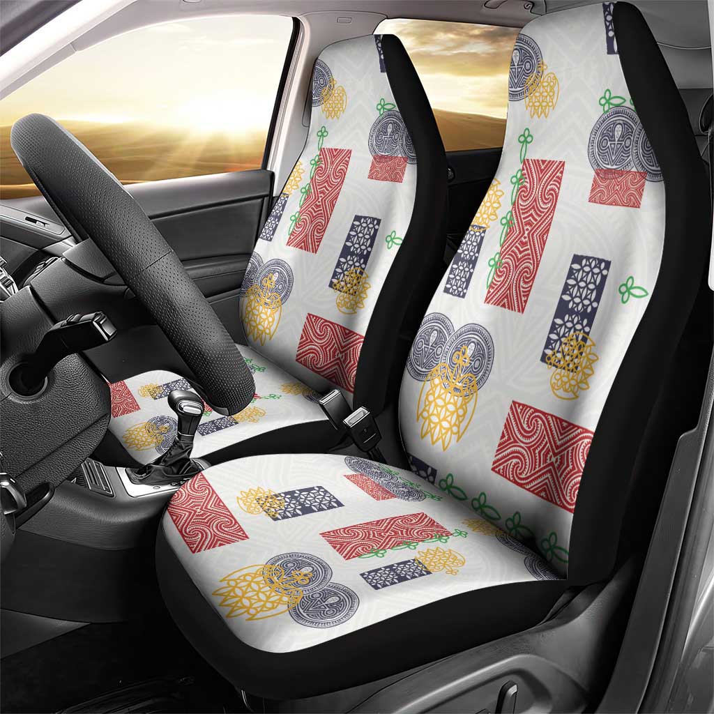 Vintage Lapita Car Seat Cover Iconic Double Face Pattern