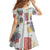 Vintage Lapita Family Matching Long Sleeve Bodycon Dress and Hawaiian Shirt Iconic Double Face Pattern