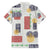 Vintage Lapita Family Matching Short Sleeve Bodycon Dress and Hawaiian Shirt Iconic Double Face Pattern