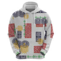 Vintage Lapita Hoodie Iconic Double Face Pattern