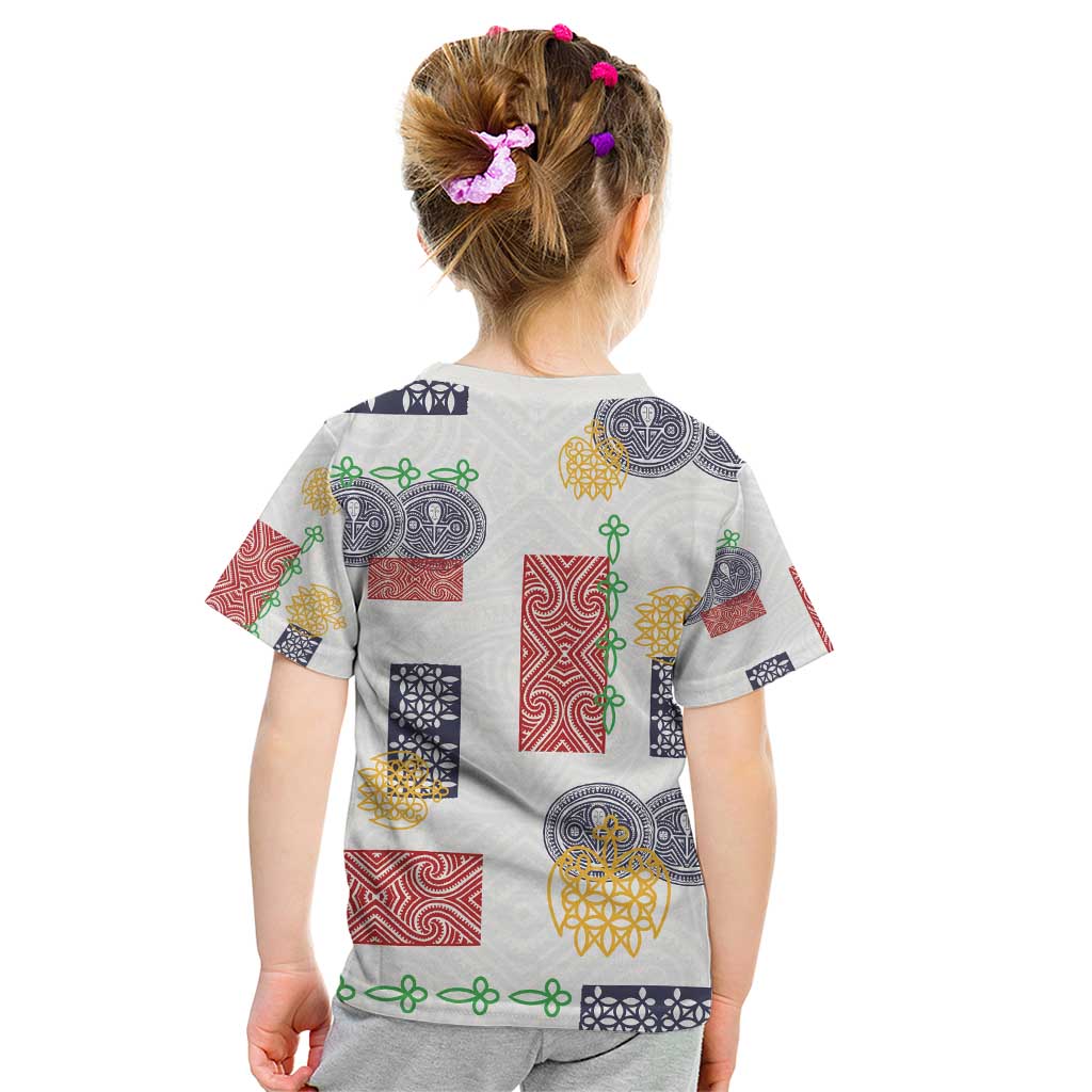 Vintage Lapita Kid T Shirt Iconic Double Face Pattern